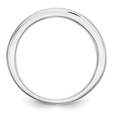 14k White Gold Ruby Complete Channel Band